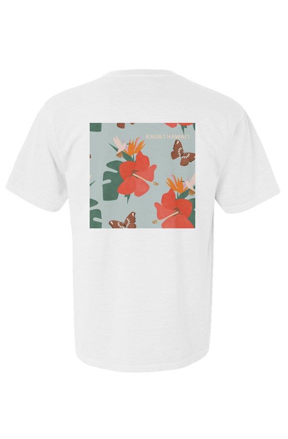 Kaua&#39;i Pocket T White