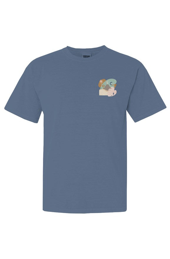 Moana Loa Pocket T Blue