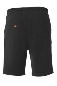 Peachy Keen Midweight Fleece Shorts Black