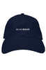 do not disturb dad hat navy