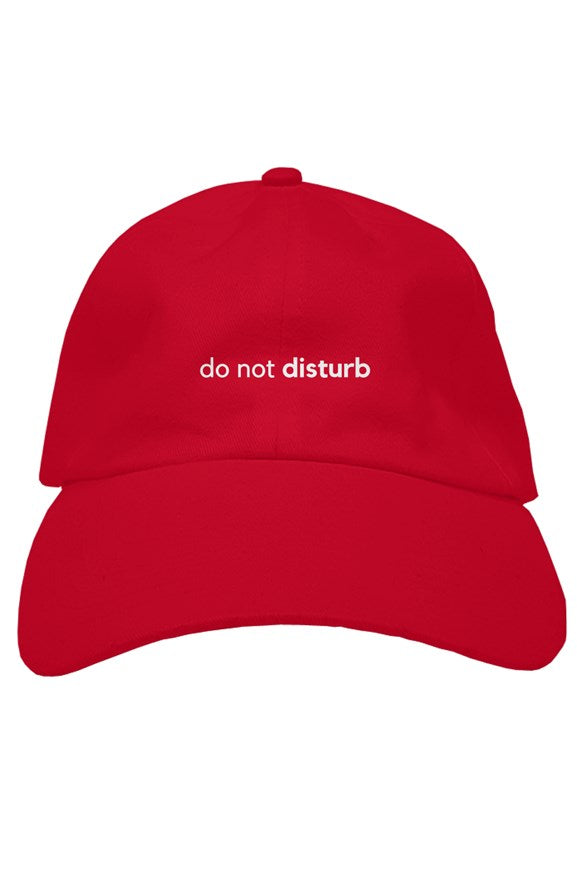 do not disturb premium dad hat