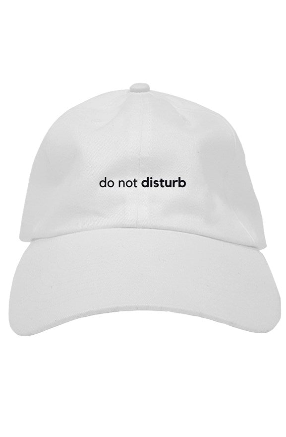 do not disturb premium dad hat